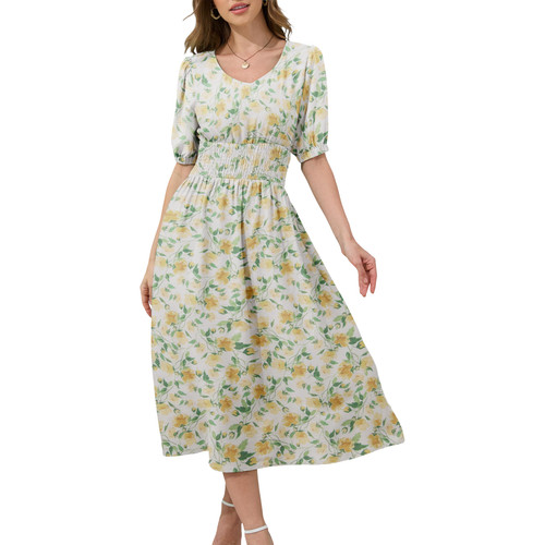 Vestito midi estivo - estivo, donna