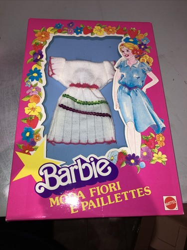 Barbie vestiti moda fiori - moda,