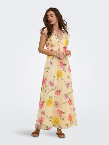 Vestito lungo estivo - estivo, giallo