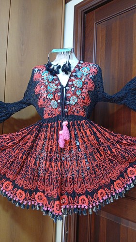 Abito donna pizzo nero - abito,