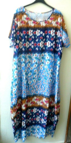Vestito fiori multicolore - vestito,