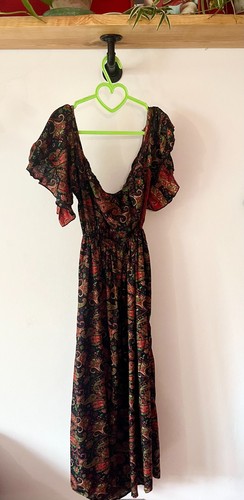 Abito lungo paisley taglia - abito,