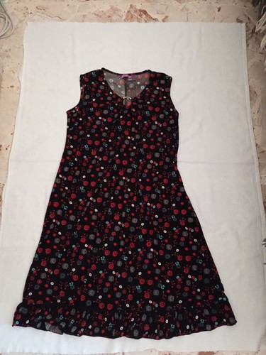 Vestito longuette estivo nero