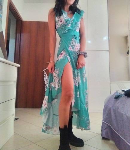 Vestito abito donna lungo - abito,