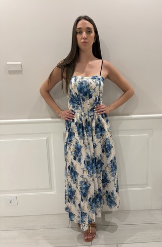 Abito donna fiori nuovo - abito,