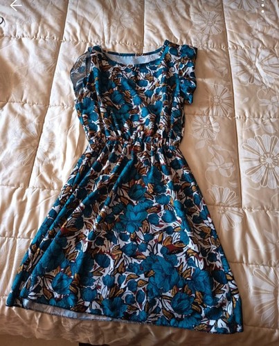 Vestito mini donna floreale