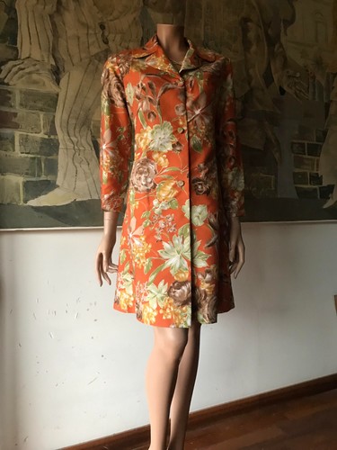 Abito chemisier fiori 1960 - chemisier, a