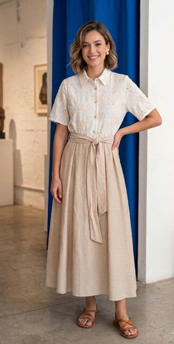 Abito vestito dress chemisier - vestito,