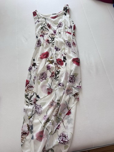 Vestito maxi donna bianco