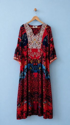 Maxi abito peace and love - peace,